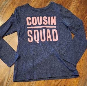 🎉5/$10 Cousin Squad shirt M 7/8